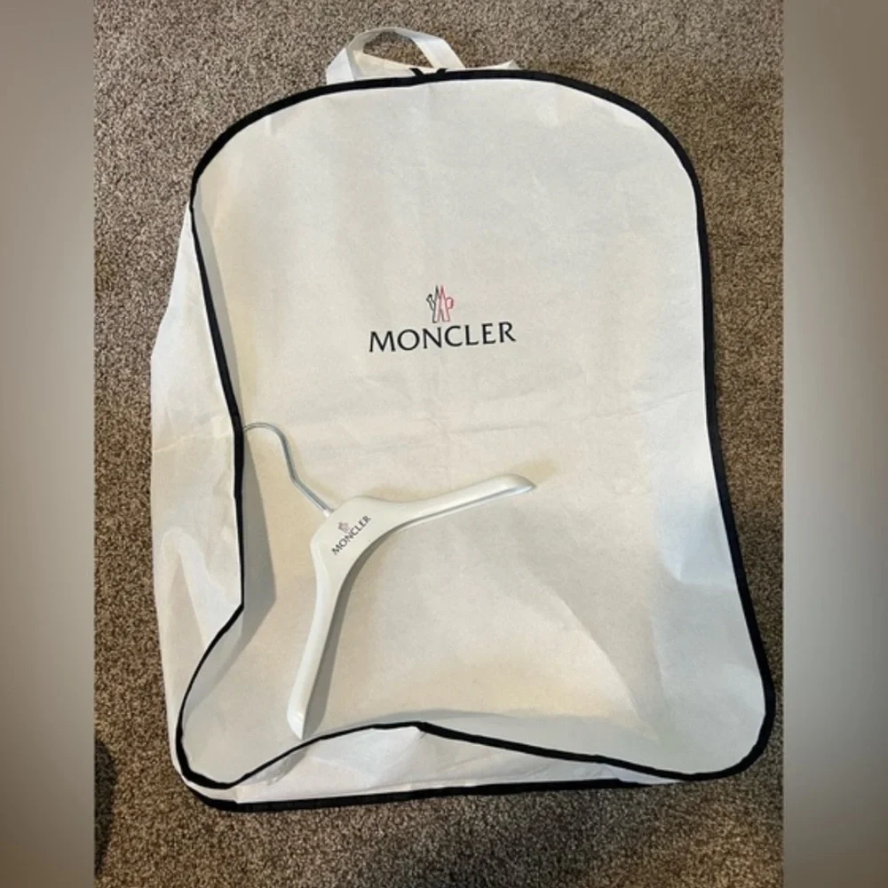 Moncler Black and White Baby Quilted Snowsuit